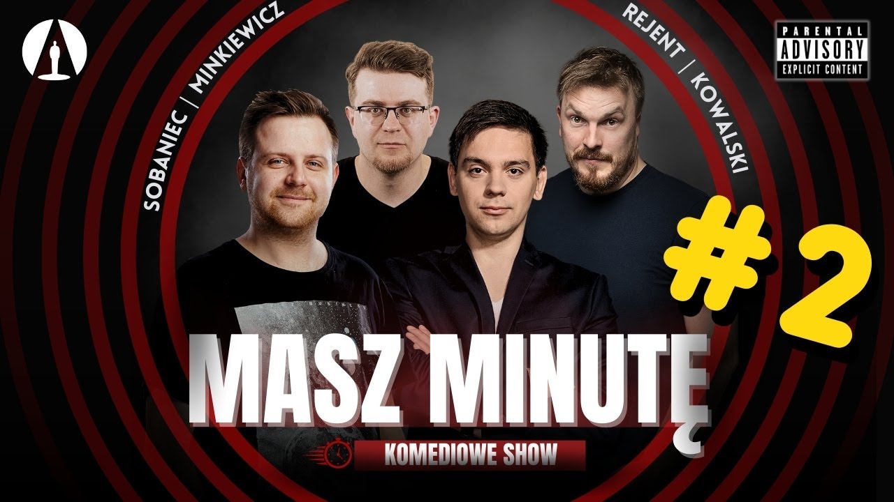 Masz Minutę (odc.2) - Rejent, Minkiewicz, Kowalski, Sobaniec (roast, stand-up, nowy komedia)