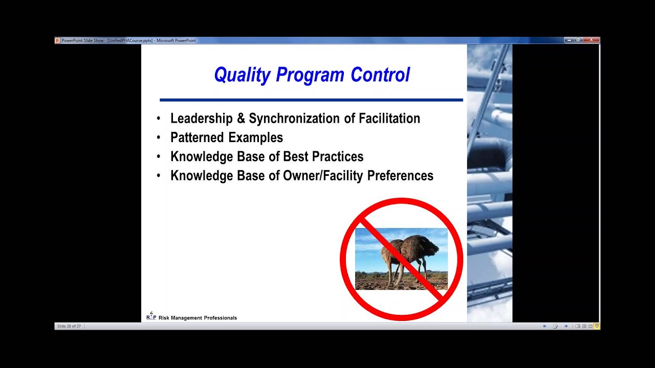 HAZOP Series Module 11: HAZOP & LOPA Documentation Quality Tips