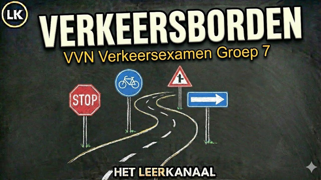 Ken jij deze borden? Oefenen voor het VVN Verkeersexamen 🚲