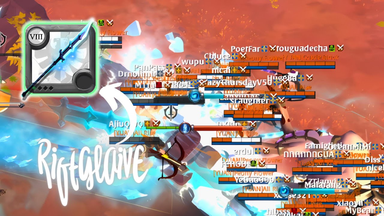 RIFT GLAIVE 水晶长矛 | BOMB SQUAD  | AS SERVER | SPACE CAT | Albion Online ZVZ