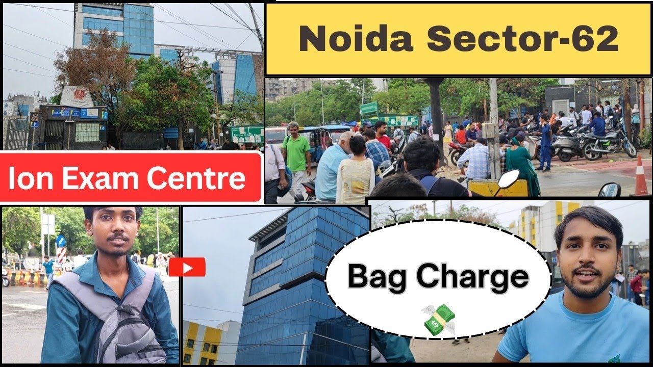 ion noida sector 62 exam centre ll इन aspirants के साथ क्या हुआ 😢 ll A to Z जानकारी 🔥l Vlogs Rachit