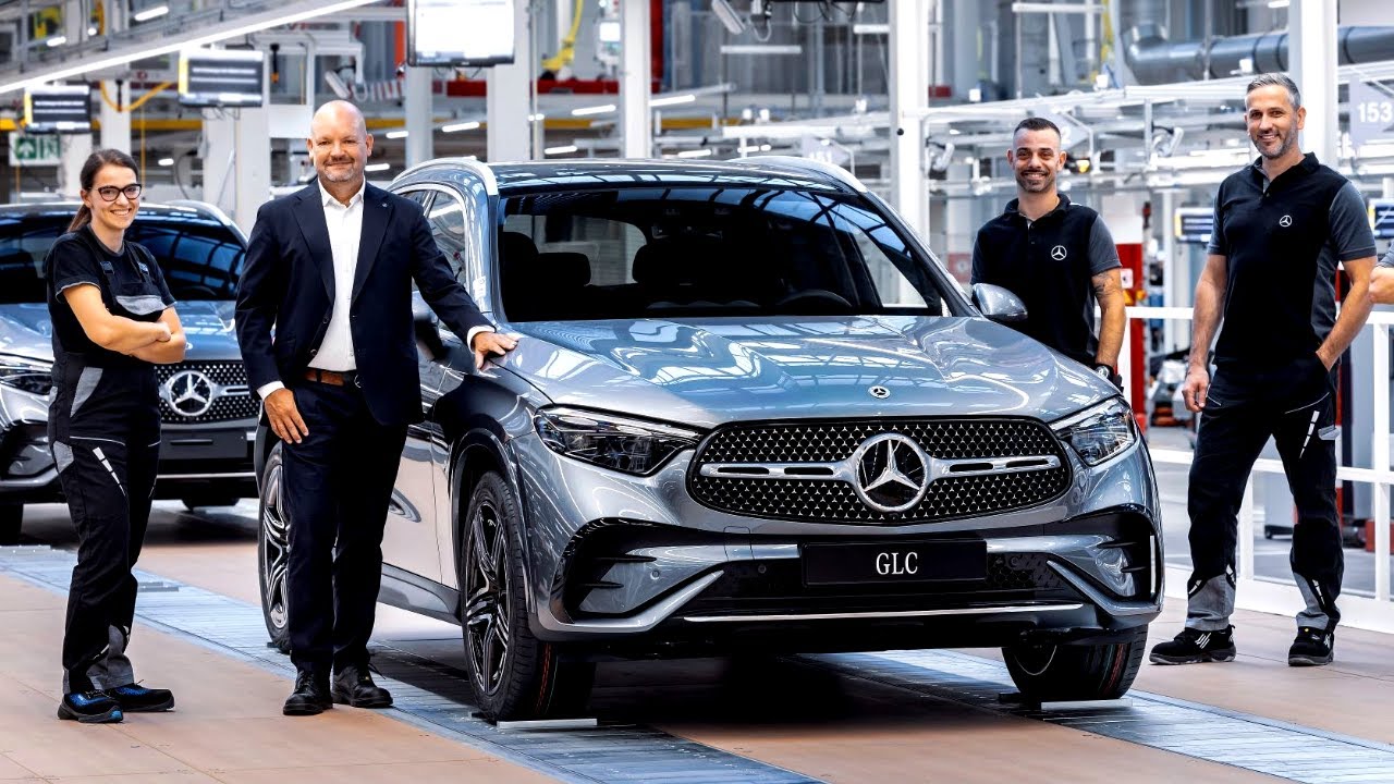 2024 Mercedes GLC and EQE Production in Germany