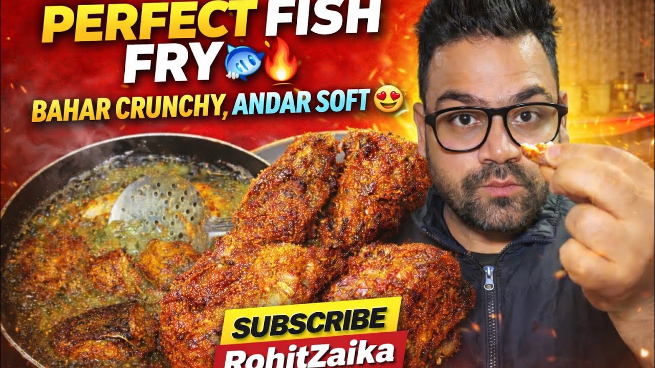Fish Fry Recipe | Fish Fry Masala | Fish Fry Review 🔥🐟 |