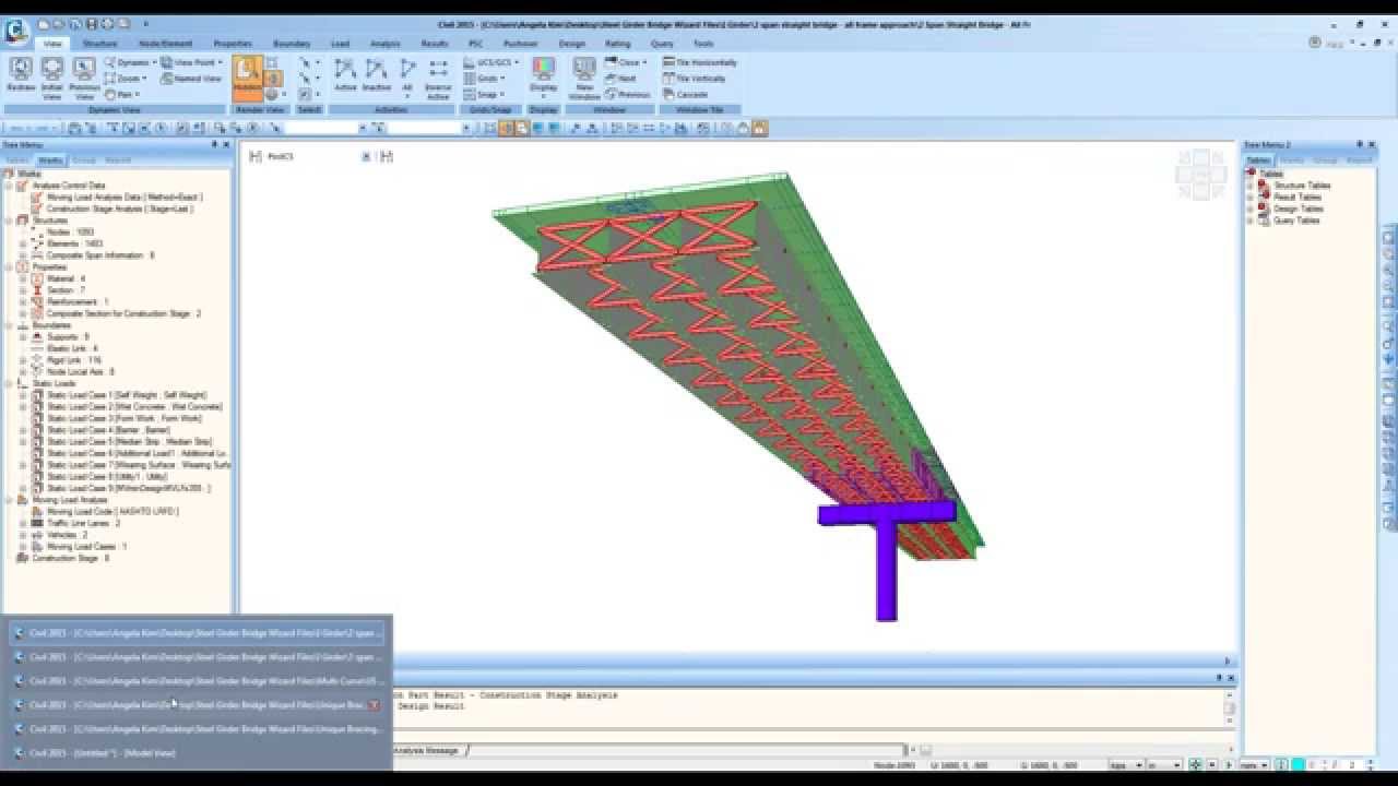 Elite Training Series Session 1   Steel Composite I Girder Bridge