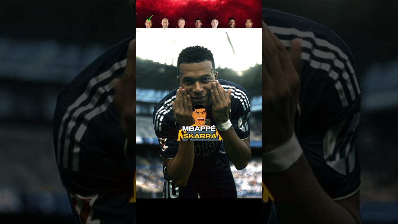 Supa Strikas & Real Life Players ⚡⚽ #trending #football #edit #viral