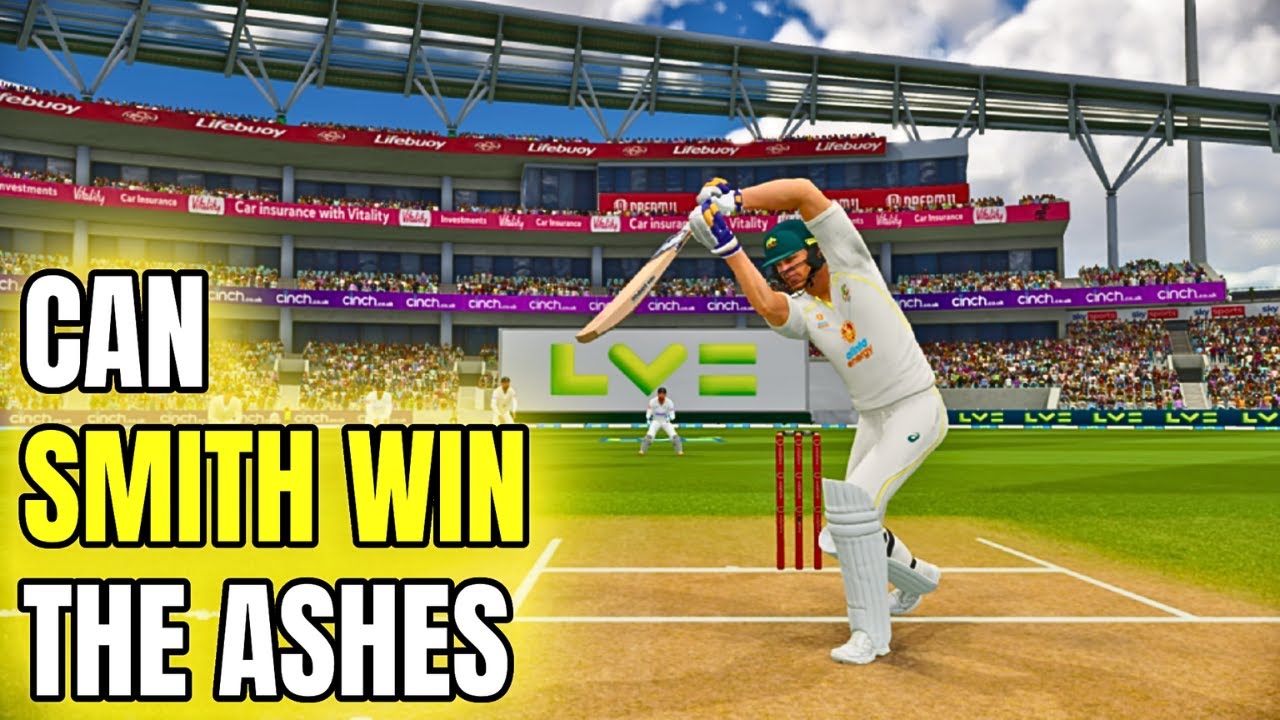 Сможет ли СТИВ СМИТ выиграть ASHES для Австралии (Cricket 22)