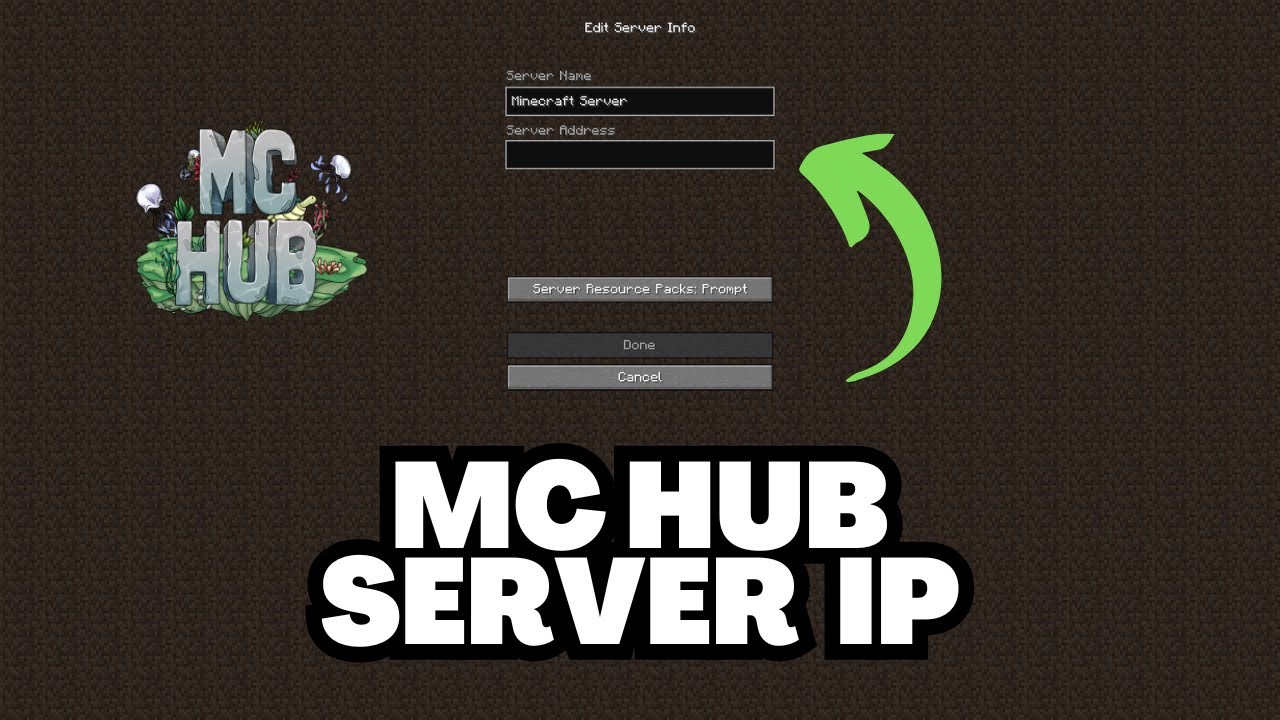 IP-адрес сервера Minecraft MCHub: 2026