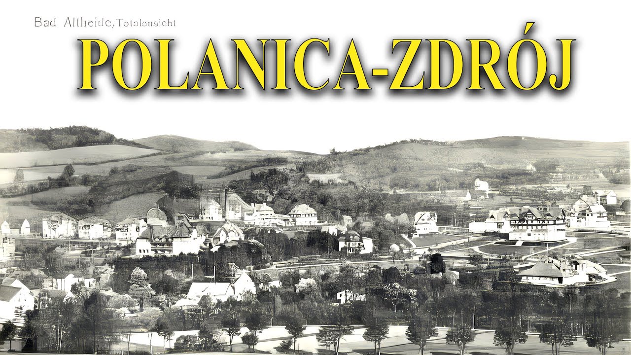 Polanica Zdrój z drona. (Altheide-Bad)