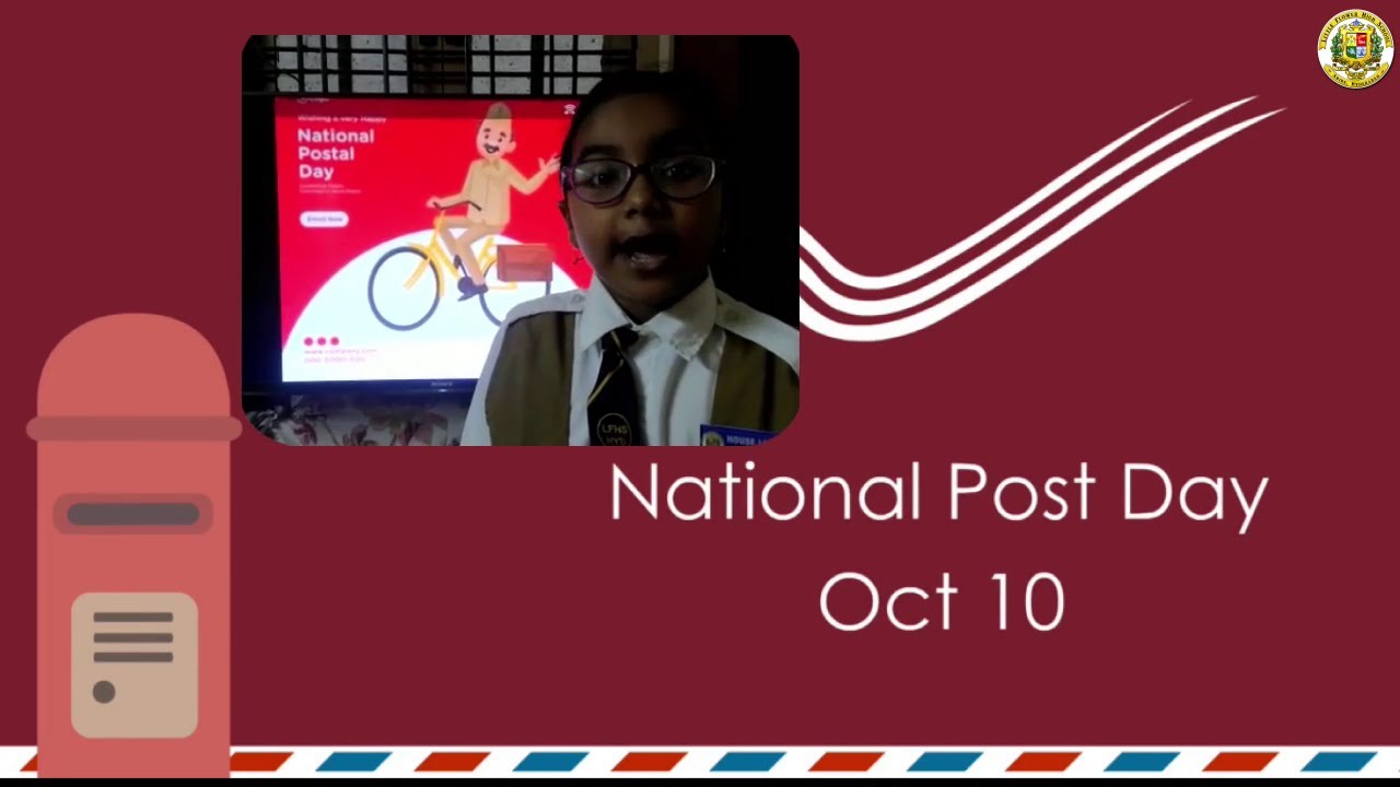 National Post Day (Dt: 10-10-2021)