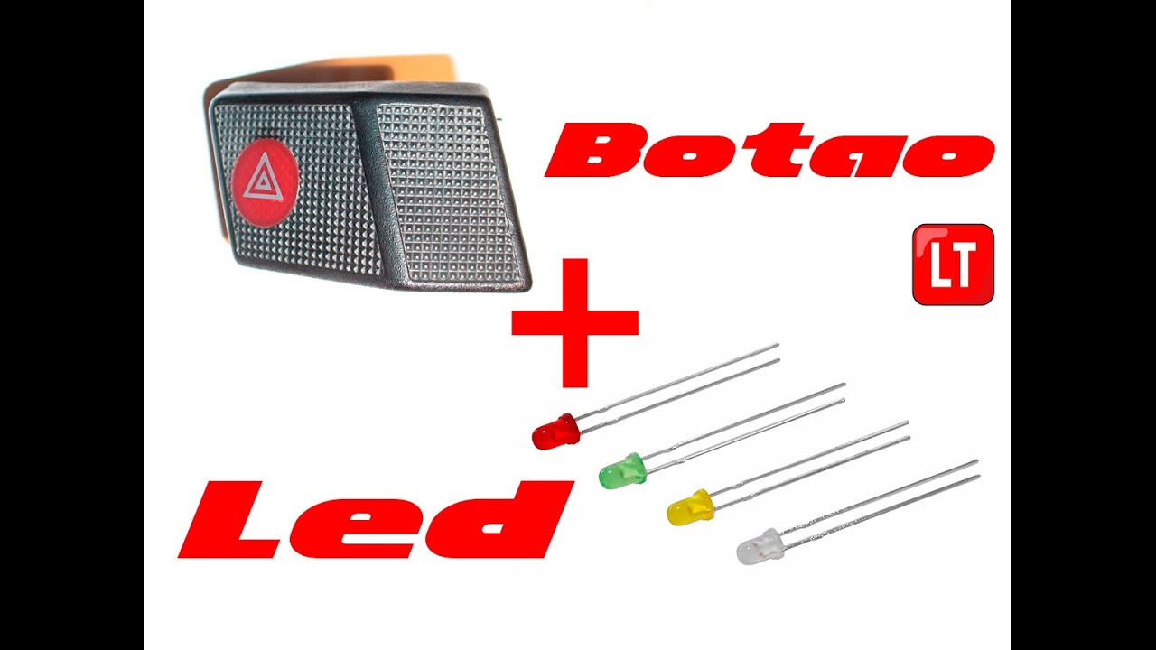 Colocando Led Nos Botões - Painel Satélite