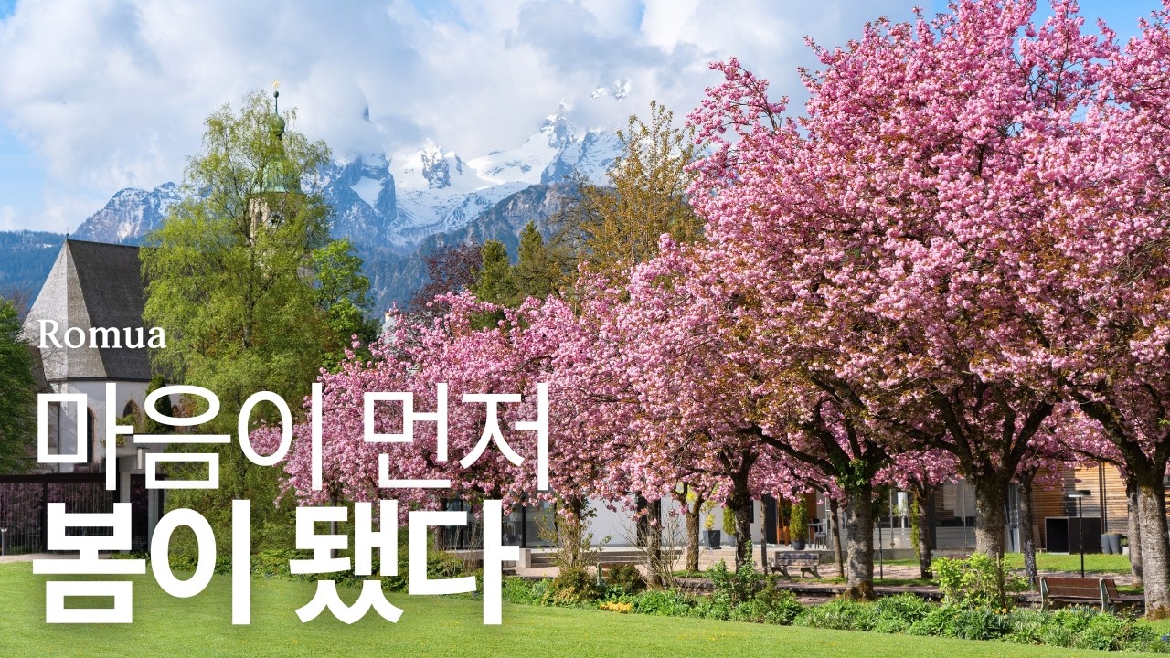 𝙿𝚕𝚊𝚢𝚕𝚒𝚜𝚝 : 살며시 봄이 마음에 스며든 날 🎵마음이 밝아지는 힐링 피아노 | 스트레스 해소 · 편안한 휴식 · 잔잔한 카페음악 · Spring Serenity