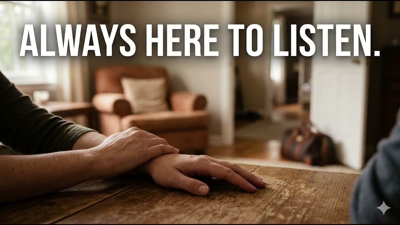 Always Here To Listen – A Welcoming, Folk-Pop Song of Open Doors