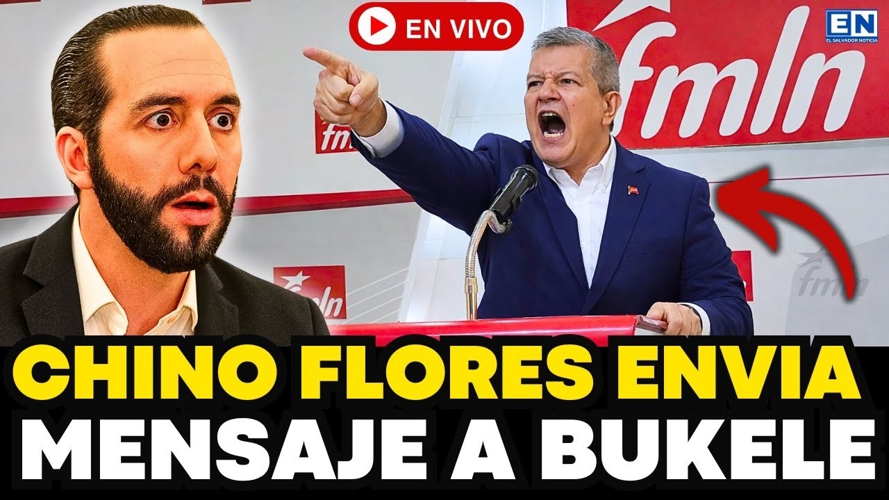 ¡FURIA EN VIVO! CHINO FLORES EXPLOTA CONTRA BUKELE: “¡BASTA YA, EL SALVADOR SE HUNDE!”