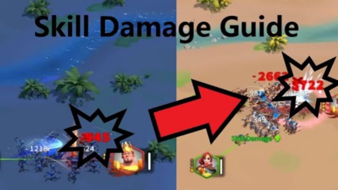 ROK Skill Damage Guide - learn to hit harder!