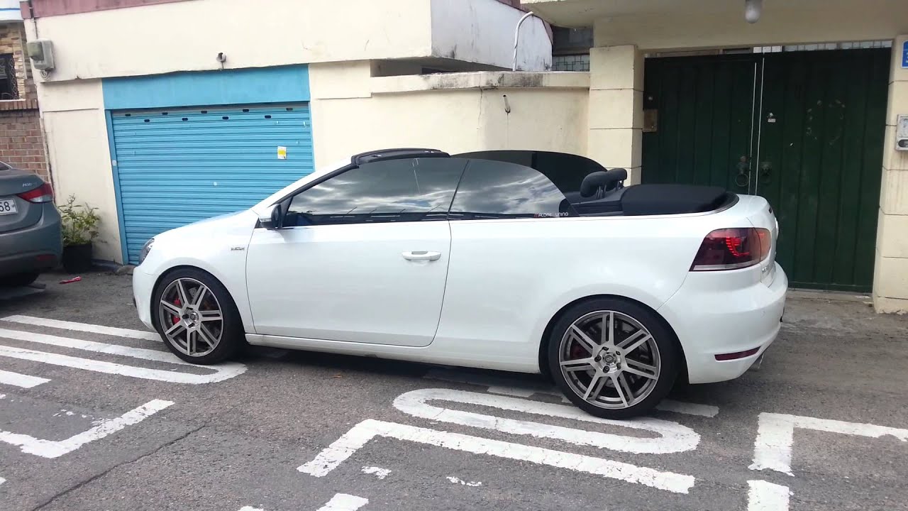 GOLF6 CABRIOLET Smart Top install by Jarom