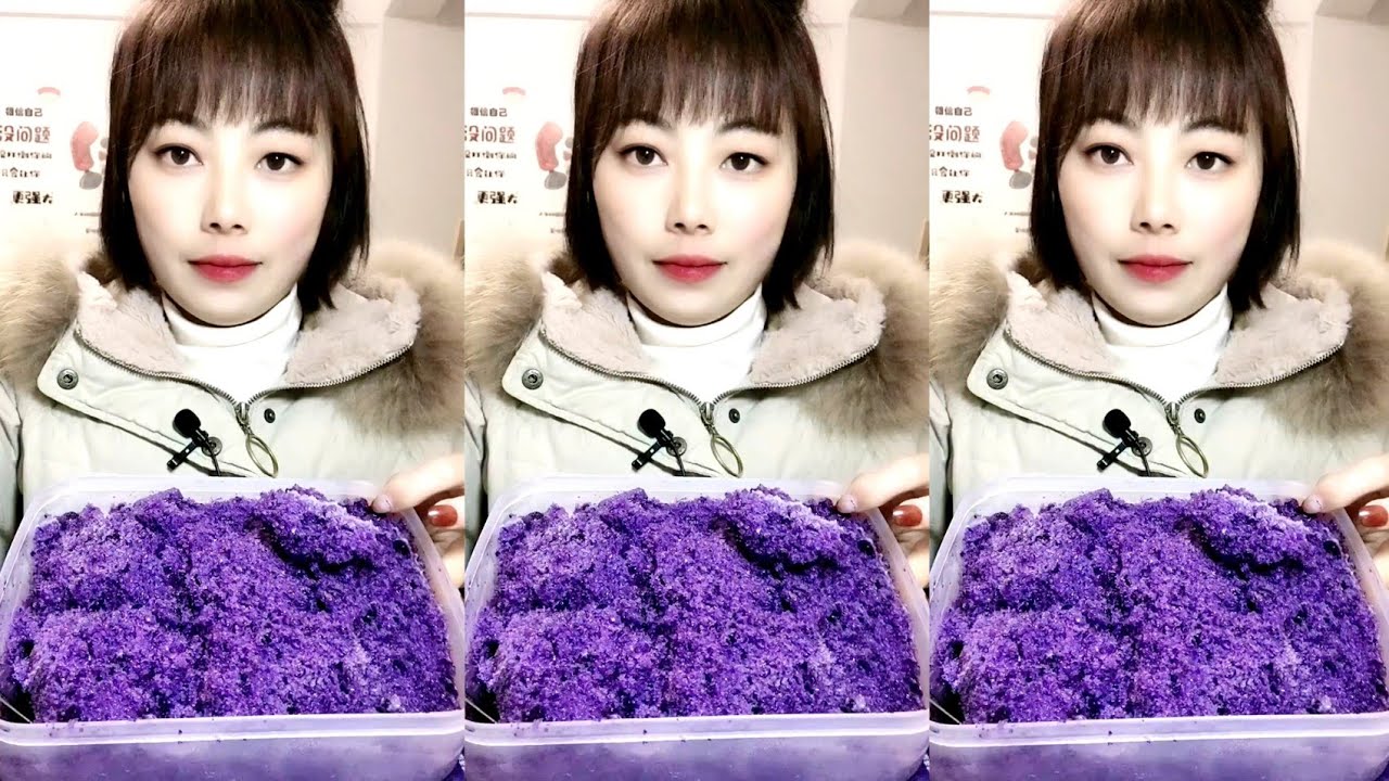 ASMR SHAVED ICE EATING / ICE EATING