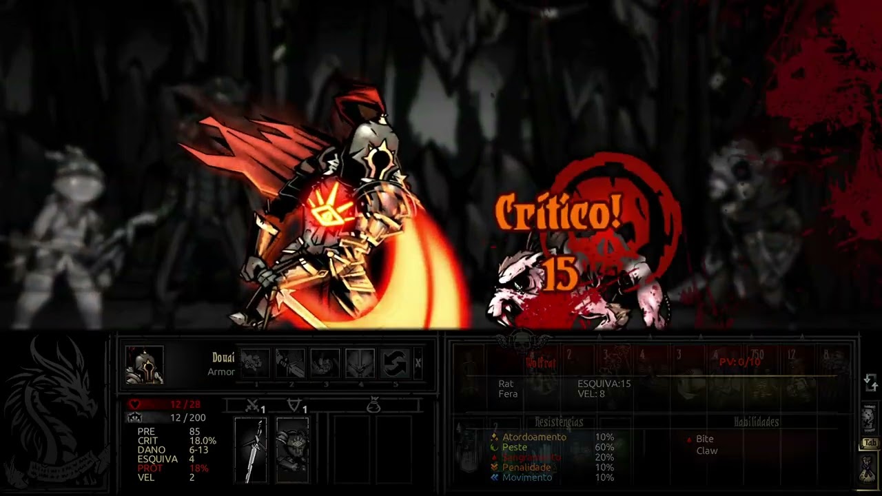 MELHOR GAMEPLAY DE DARKEST DUNGEON QUE EU JA FIZ