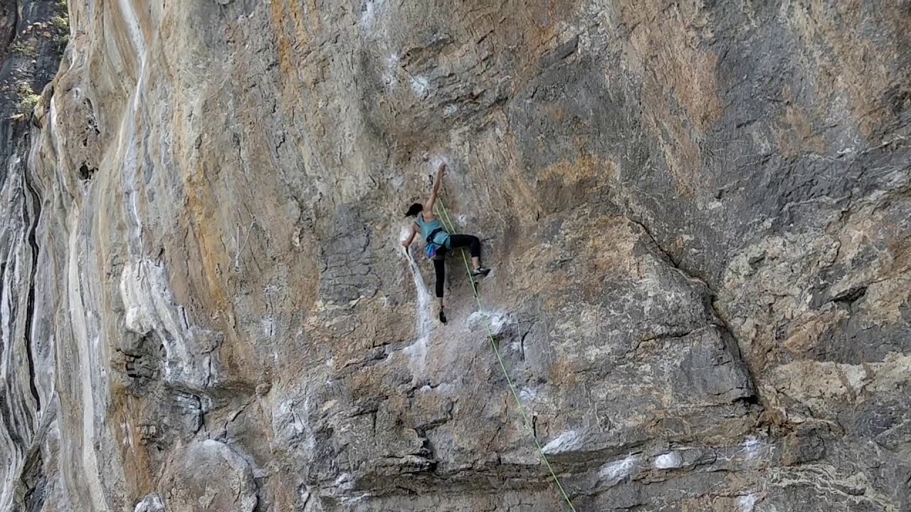 Jai Dum 8b (5.13d) | ปีนผา ต้นไทร | Tonsai | Thailand