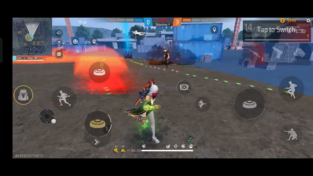 UNLIMITED LANDMINE IN CUSTOM IN FREE FIRE #VIEW 😍😄 #freefiremax#freefirelovers#freefire