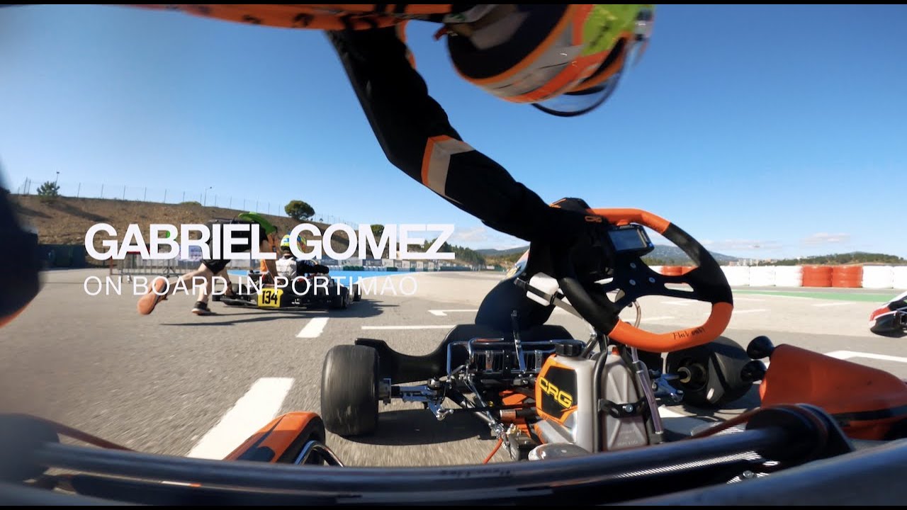 Gabriel Gomez’ on-board lap | Portimao (Portugal) | FIA Euro OK & OK-Junior