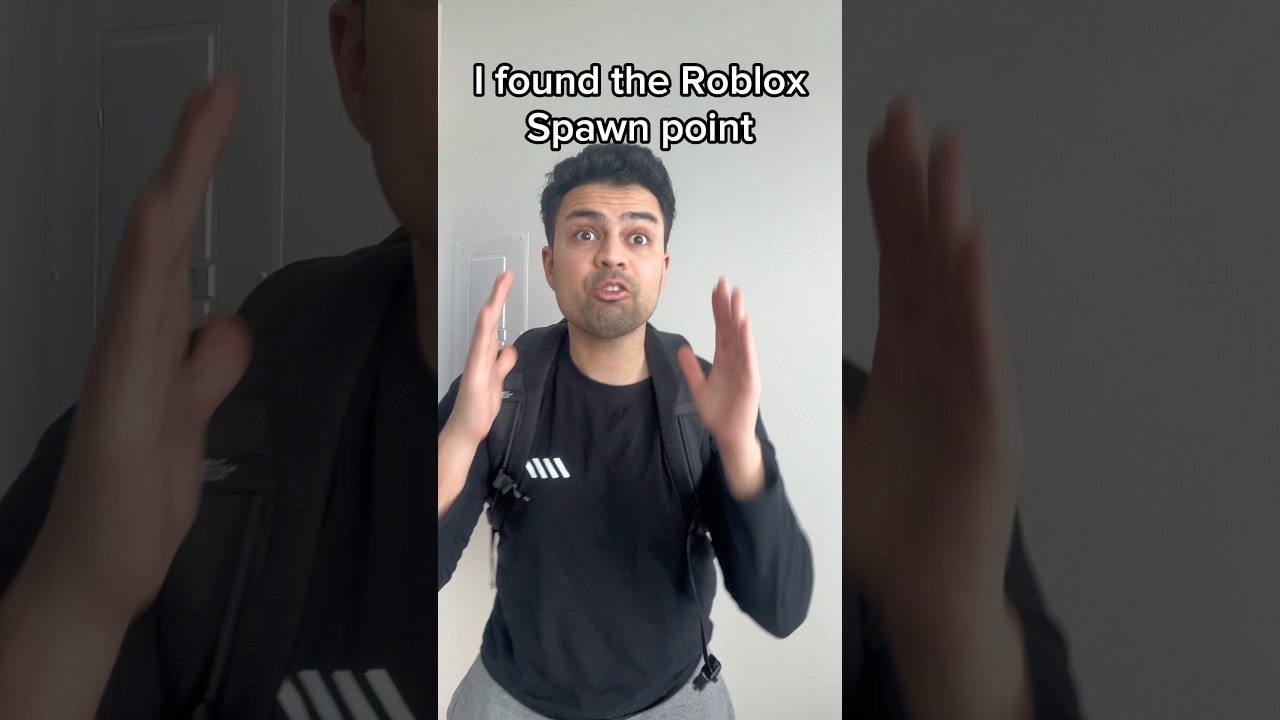 Roblox Spawn point irl #shorts