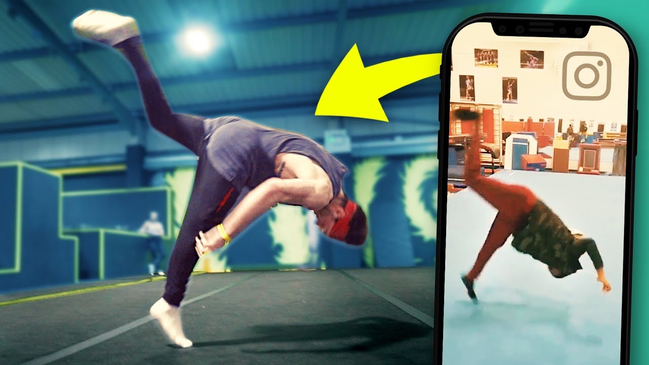 RE-ENACTING Your FLIPS From INSTAGRAM!