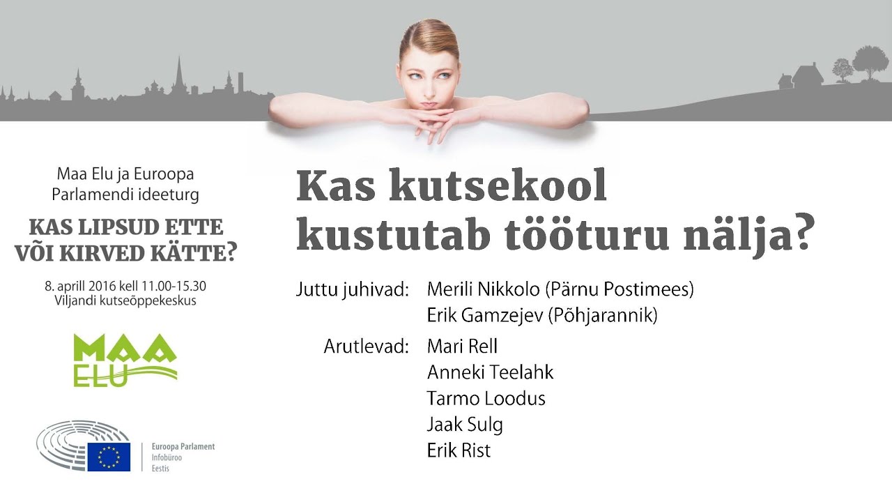 Kas kutsekool kustutab t&ouml;&ouml;turu n&auml;lja?  (2. paneel)