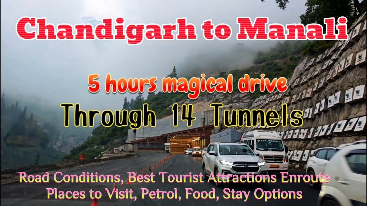 Chandigarh to Manali by road #chandigarh to manali road trip #chandigarh to manali by car #manali