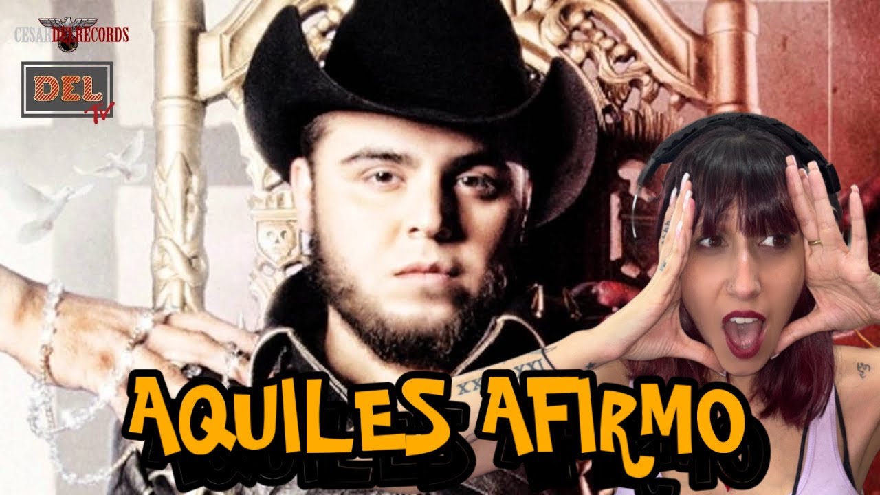 (REACCIÓN)Gerardo Ortiz - Aquiles Afirmo. ¿El REY de los CORRIDOS PROGRESIVOS?