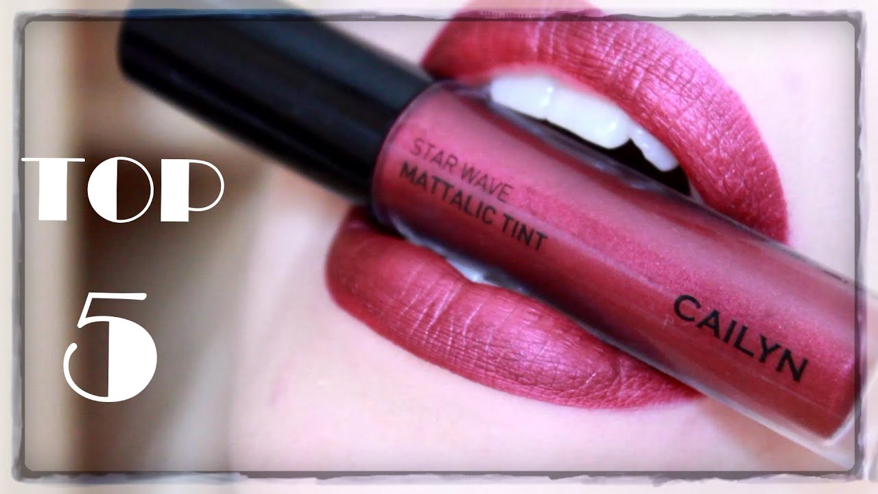 ТОП-5 Лучших МАТОВЫХ ПОМАД&hearts;NYX,Lime Crime,Fabelic,Cailyn,Dermacol&hearts;Ваша Саша&hearts;