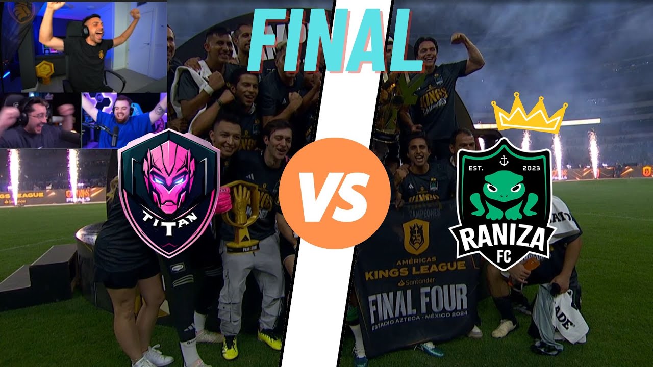 REACCION IBAI SPURS Y DJMARIO A REAL TITAN VS RANIZA FC FINAL | KINGS LEAGUE AMERICAS