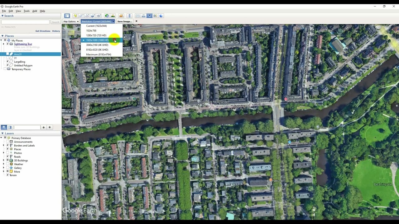 SPCAD (for progeCAD) | Εισαγωγή & Αποθήκευση Εικόνων από το Google Earth