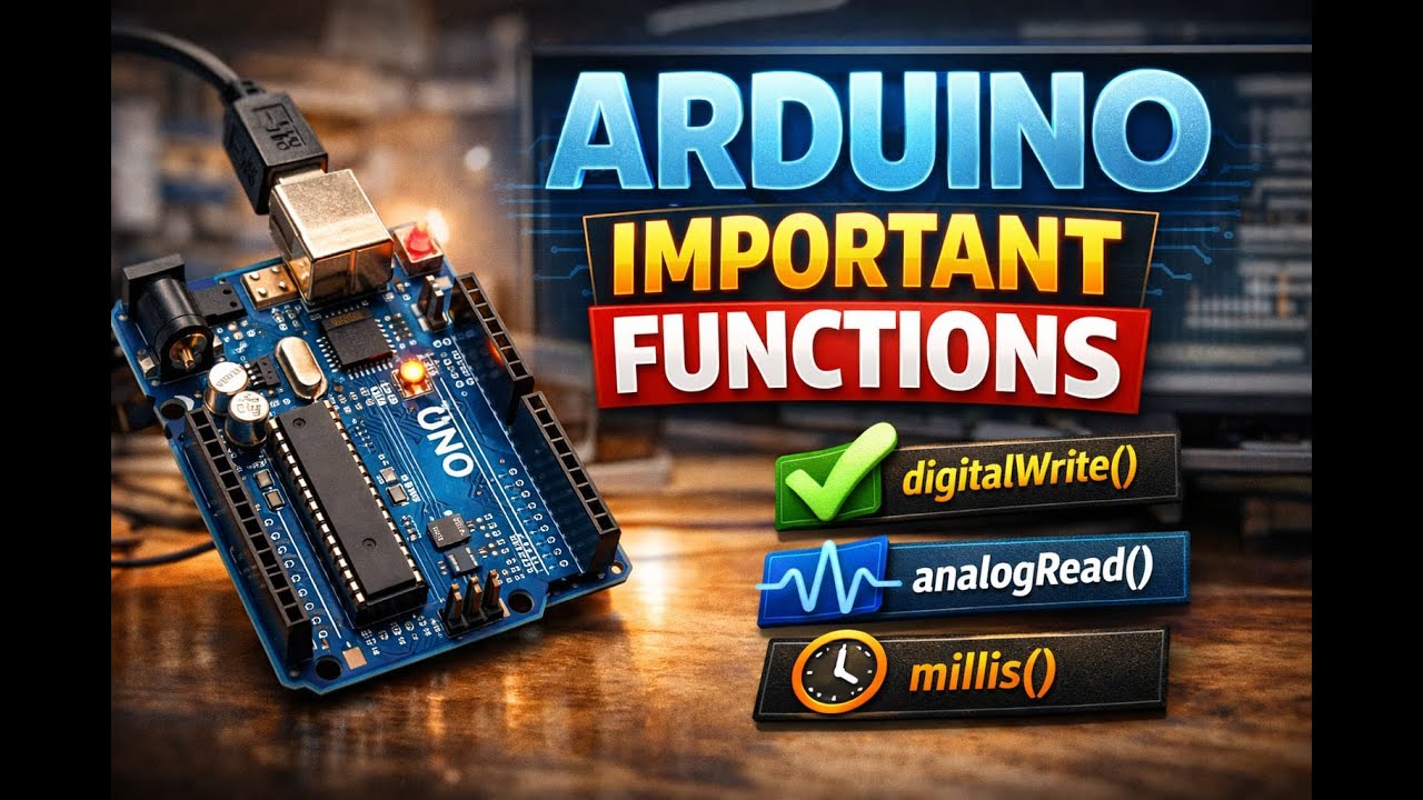 Arduino important function || Arduino board || detail video