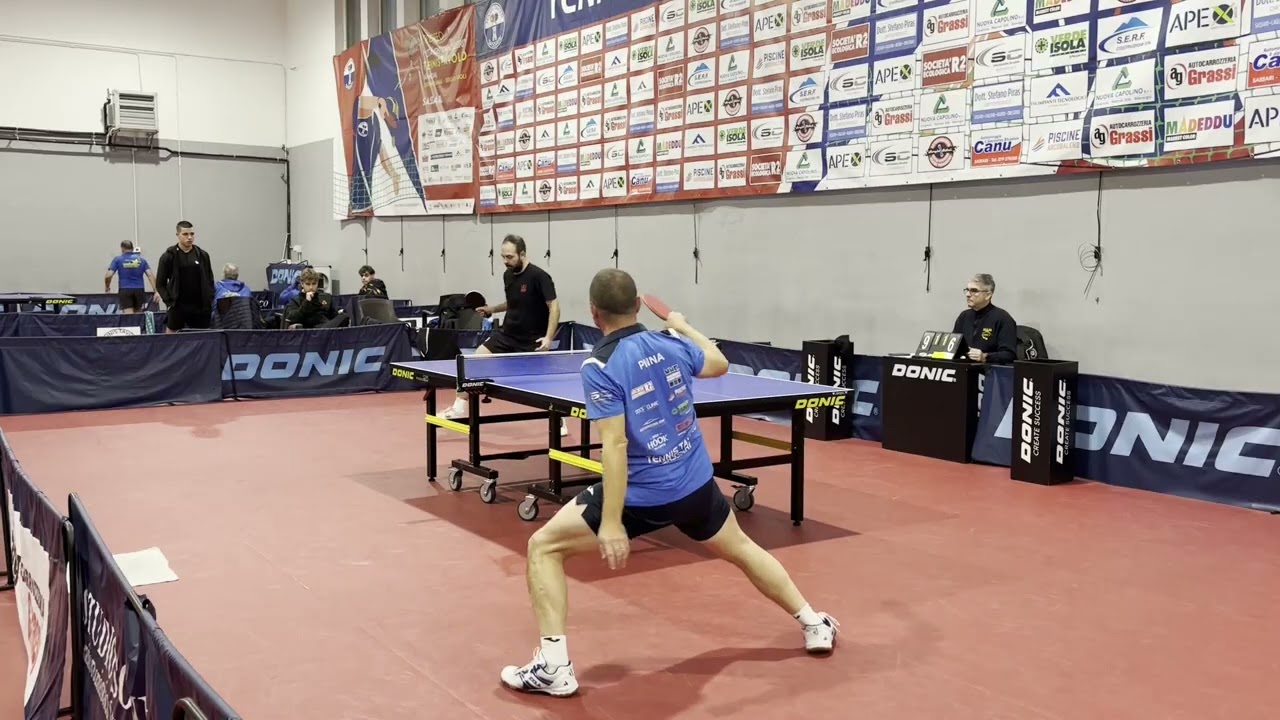 Pinna Tonino - Marzulli Valerio | Tennistavolo Sassari - King Pong | Serie B2 Gir. H