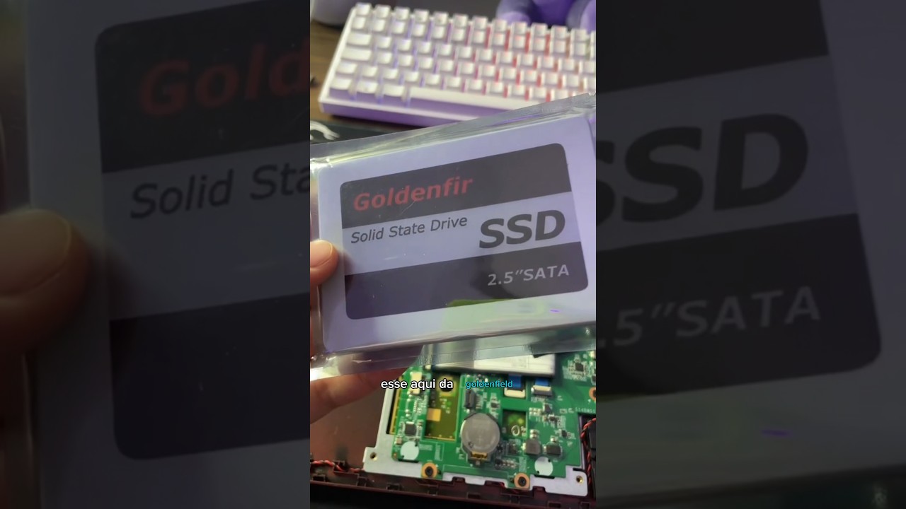 Instalando SSD no notebook velho #nztech #notebook