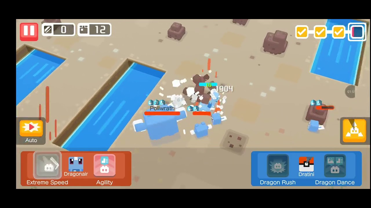 Dragon type team | Pokémon Quest