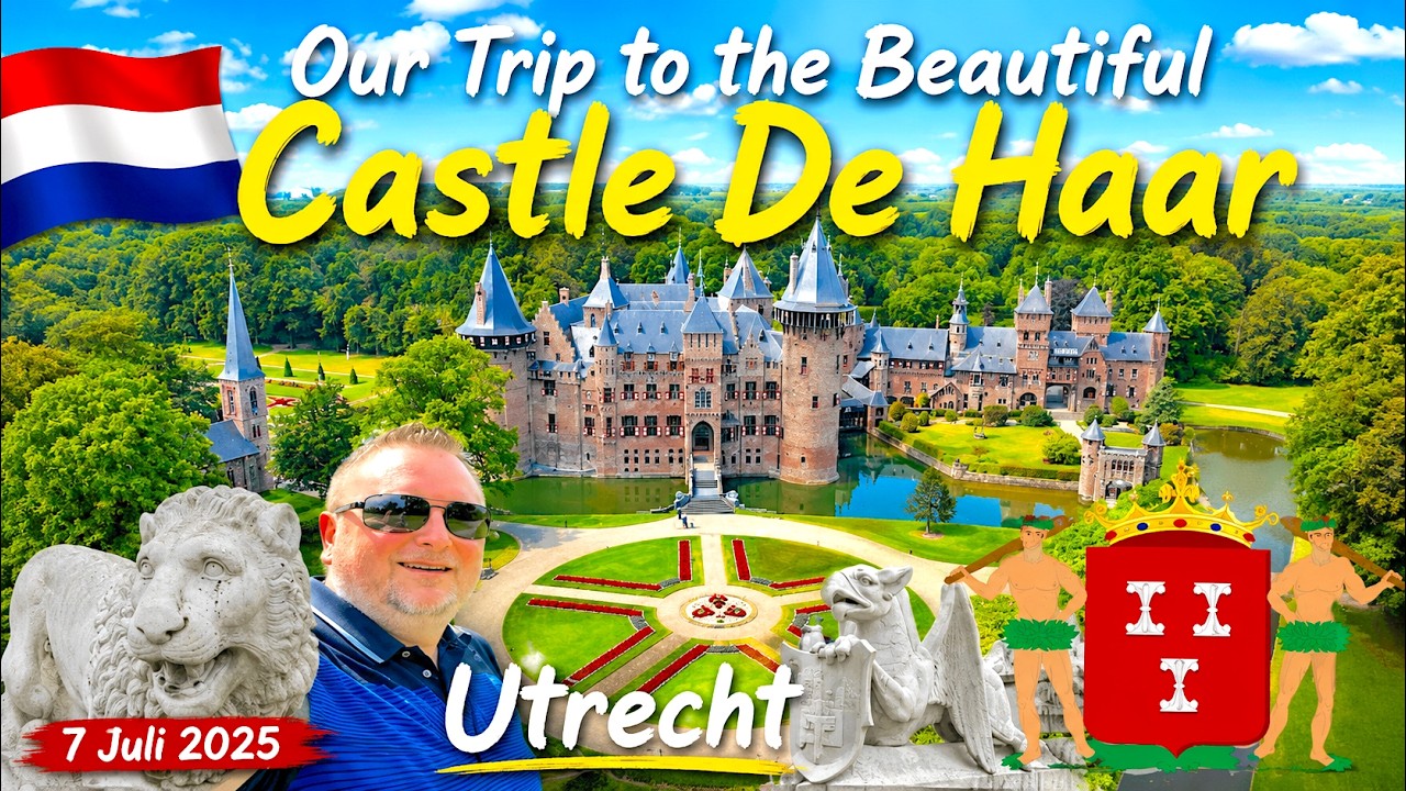Our Trip to the Beautiful Castle De Haar 🇳🇱 Utrecht 7 Juli 2025