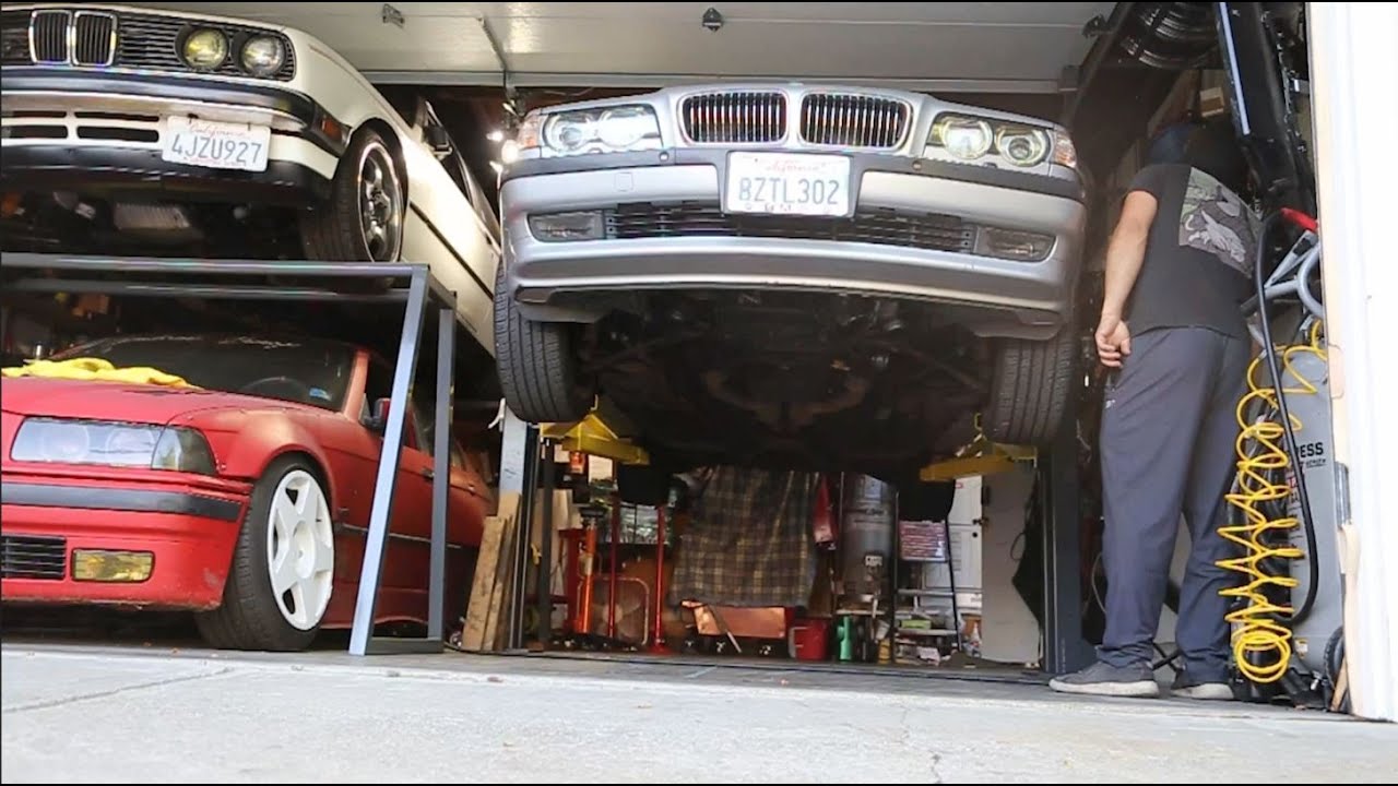BMW E38 740i MANUAL SWAP PART 1