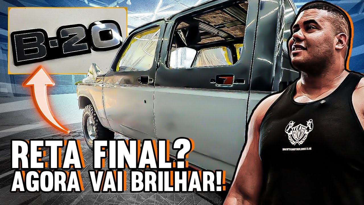 😮 LIXAMOS A B20 DO @Bitelo natural PARA POLIR! RETA FINAL DO DETALHAMENTO!