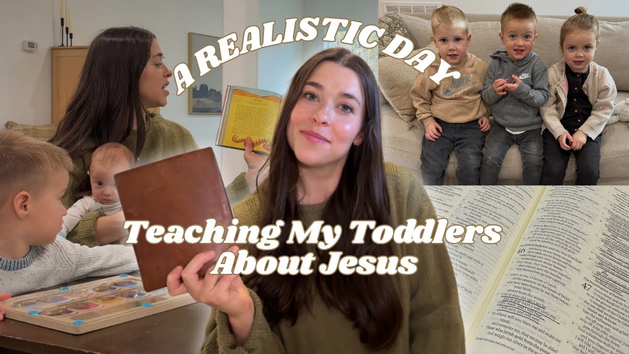 Teaching Your Toddlers the Bible Is Easier Than You Think (here's proof)
