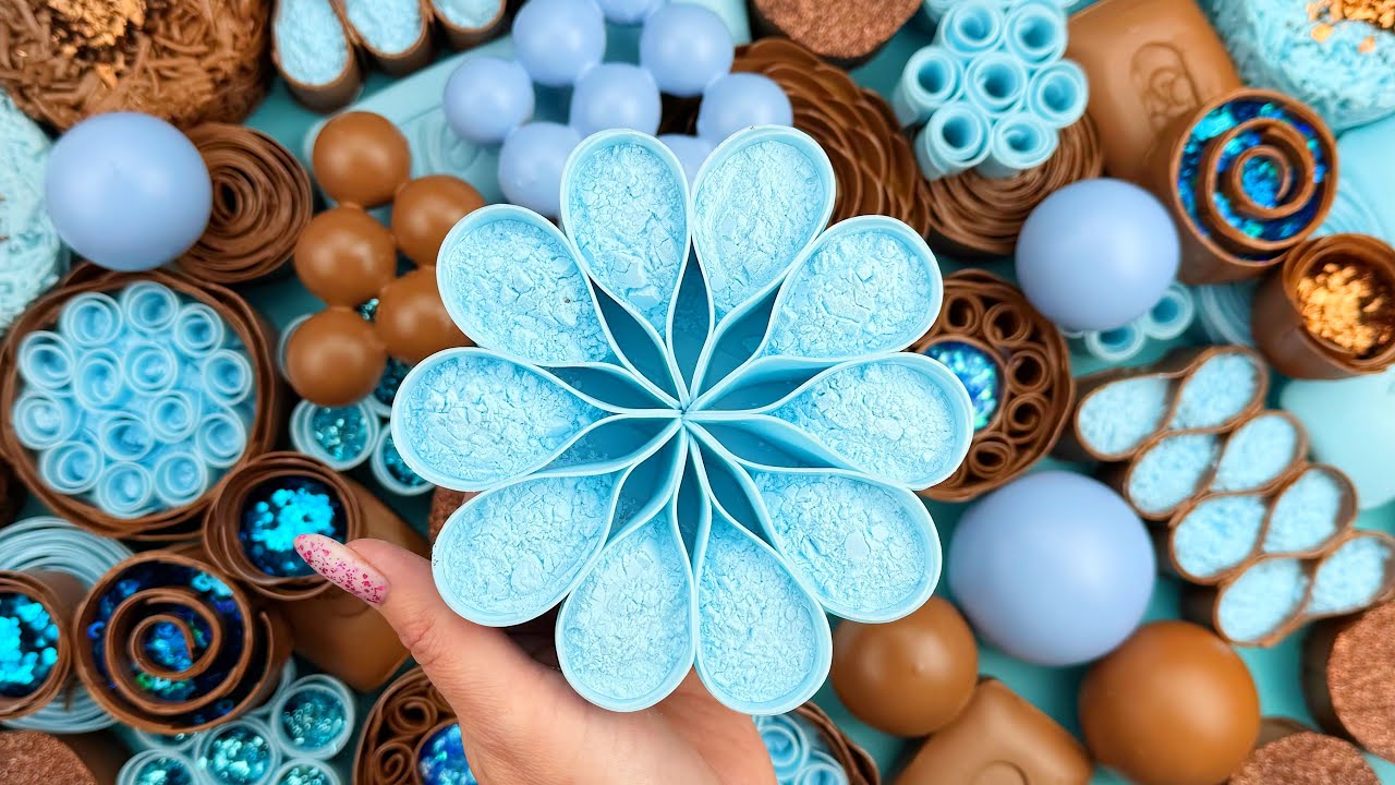 Relaxing ASMR Triggers: Gentle Soap Breaking, Glitter Foam Crushing, and Soft Scratching Sounds