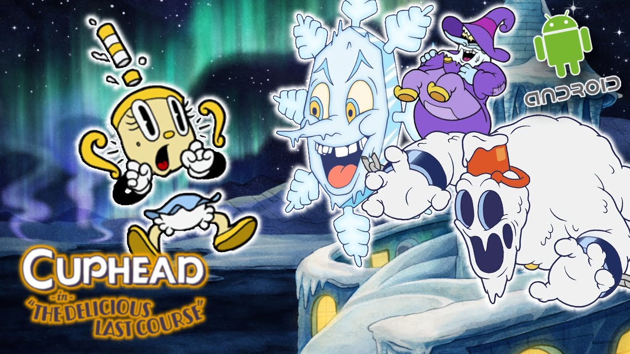 Cuphead DLC Mobile - Mortimer Freeze in  Snow Cult Scuffle | Mobile Gameplay