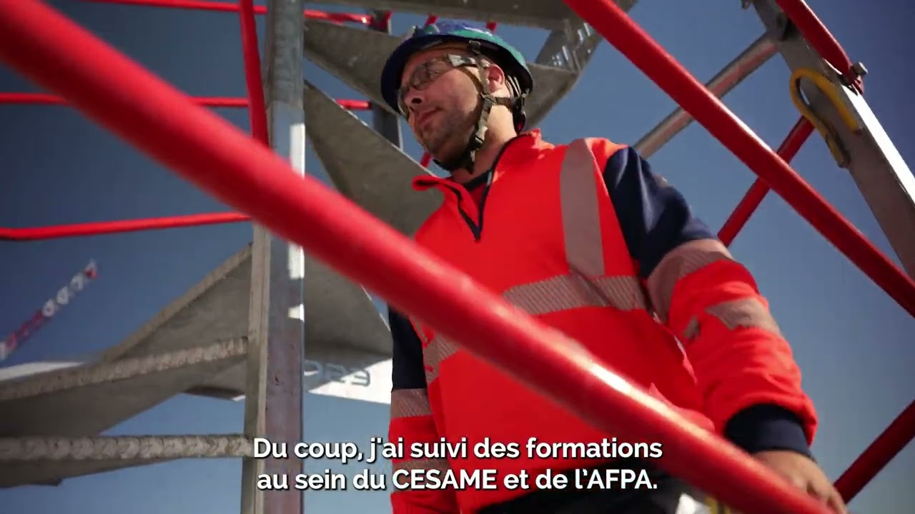 Anthony, Chef de chantier gros œuvre