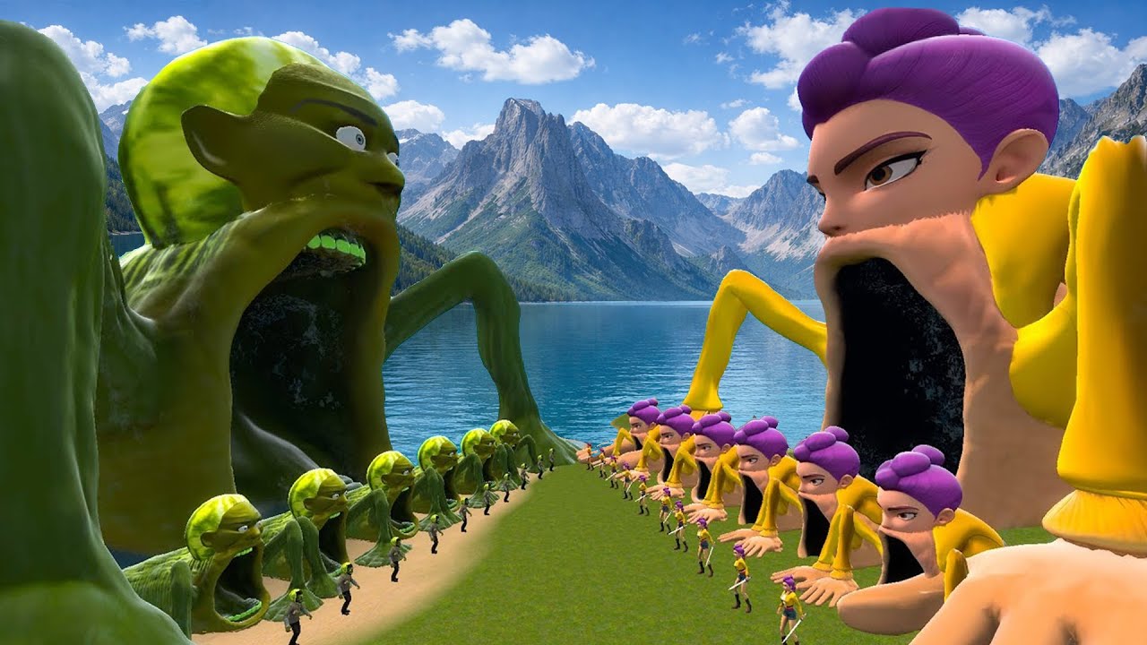 NEW LIN GANG MELON SEA EATER VS ALL RUMI SEA EATER FROM K-POP DEMON HUNTERS In Garry's Mod!