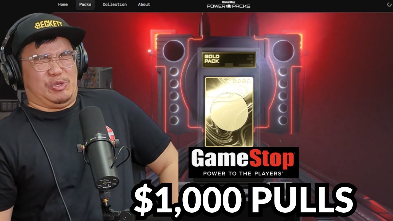 Spending $1,000 on Gamestop Pokemon Power Packs