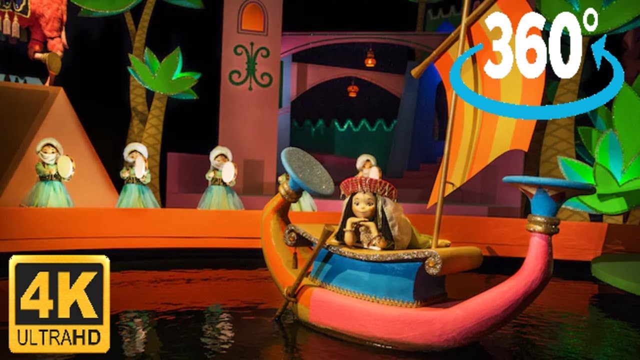 it's a small world at Magic Kingdom