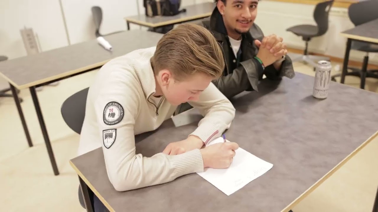 Studiespesialisering med rulletekst