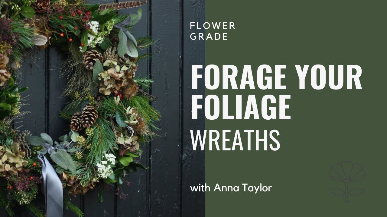 Forage from your garden and make a wreath