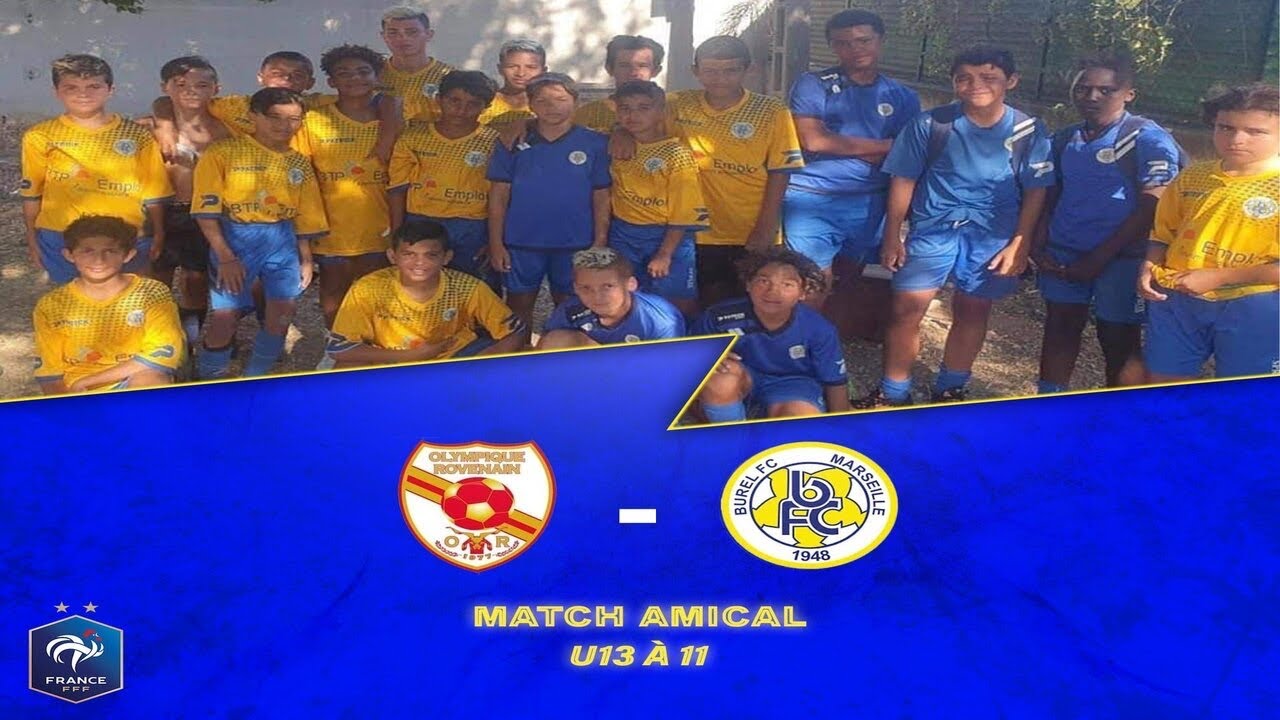 OLYMPIQUE ROVENAIN vs BUREL FC - U13 à 11 #2008 ⚽️