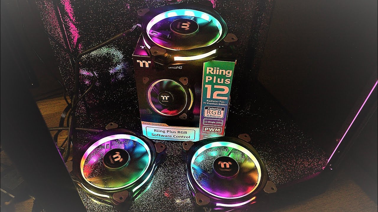 Thermaltake Riing Plus RGB Test your Fan